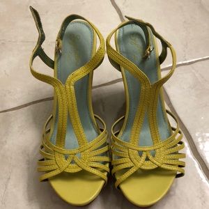 Wedge platform shoes